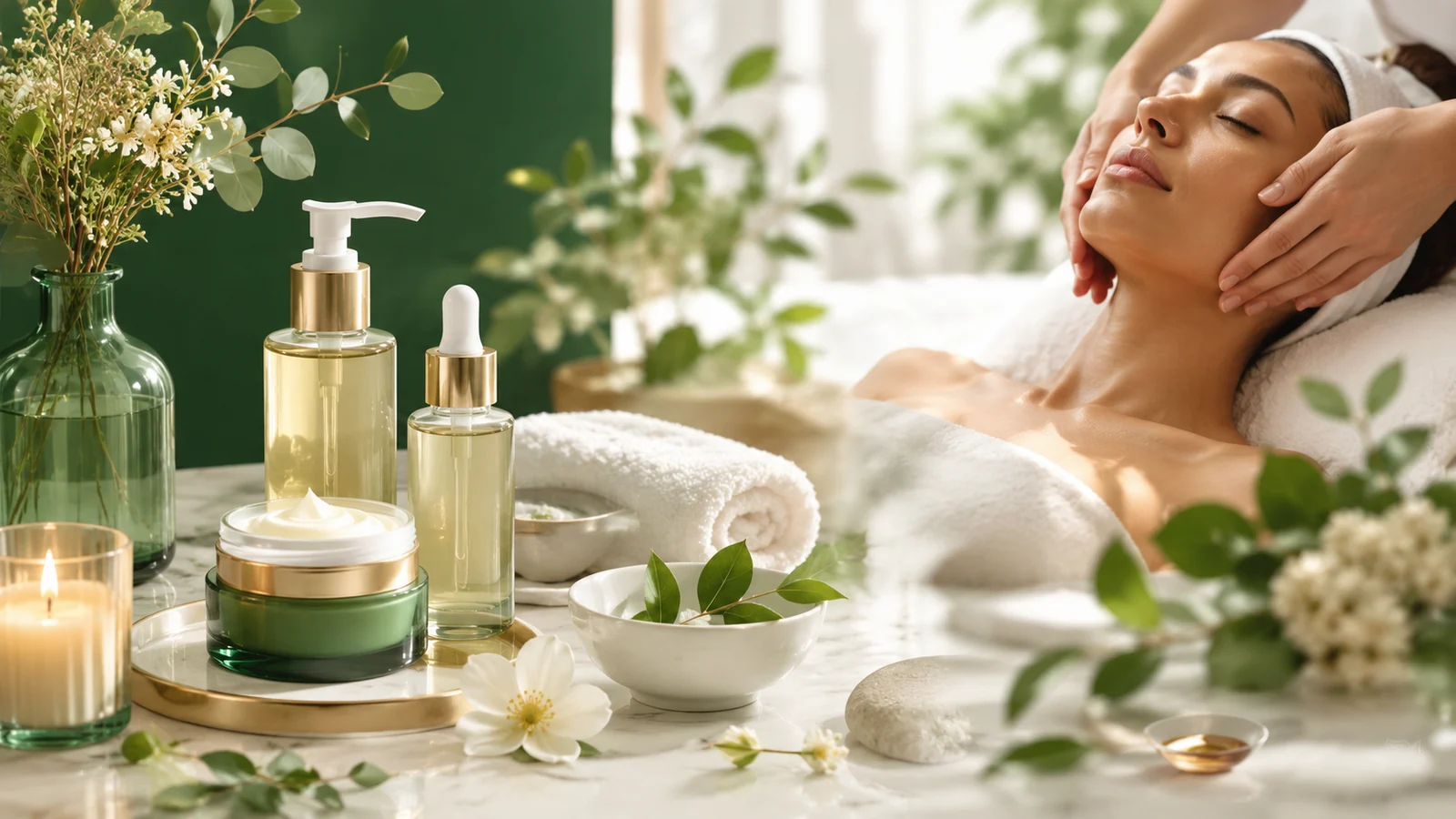 Cuidado facial con cosmética natural